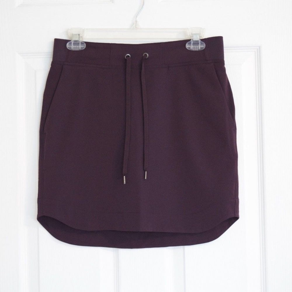 Athleta Purple Athletic Skirt w/ Drawstring XS - Picture 2 of 5